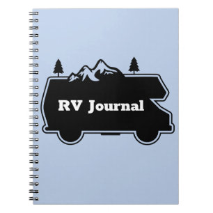 RV Journal Travel Trip Vacacation Notes Notizblock