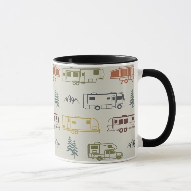 RV Kaffee Tasse, Camper Coffee Tasse (Rechts)