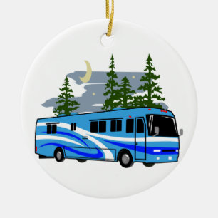 RV Motorhome Keramik Ornament