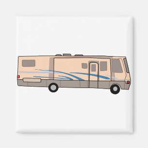 RV Motorhome Magnet