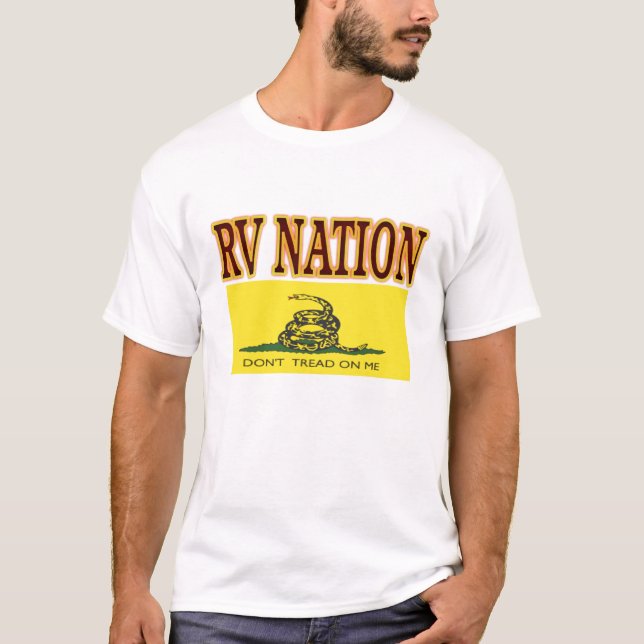 RV-NATION TRETEN NICHT AUF MIR T-Shirt (Vorderseite)