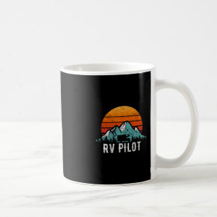 RV-Pilot-Shirt Wohnmobil Reise Urlaub Geschenk Kaffeetasse