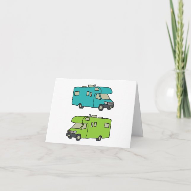 RV Sportfahrzeug Karte (Vorderseite)