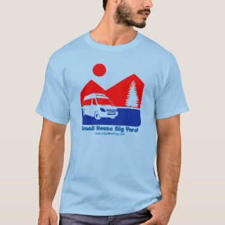 Rv-T - Shirt Yard des kleinen Hauses großer