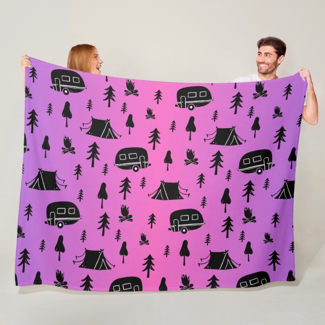 RV und Camping Liebe Perfektes Camping Fleecedecke (Beispiel)
