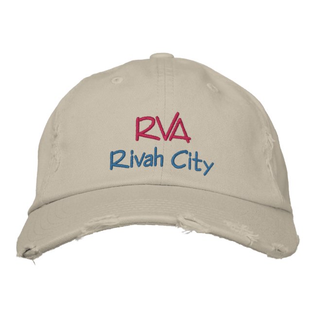 RVA Rivah City Bestickte Kappe (Vorderseite)
