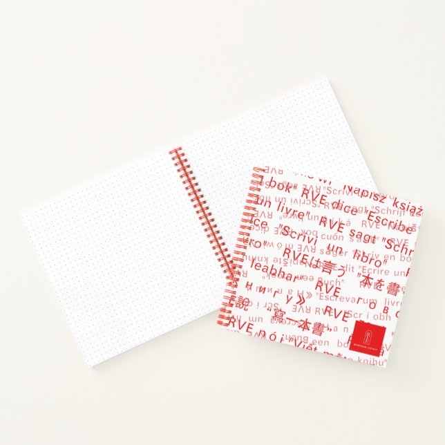RVE SAYS: "Write A Book" Square Journal Notizbuch (Innenseite)