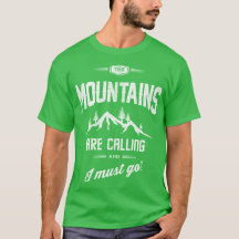 RVing T-Shirt - Berge nennen
