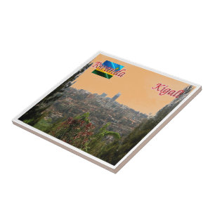 RW004 KIGALI, Downtown, Ruanda, Afrika, Fliese