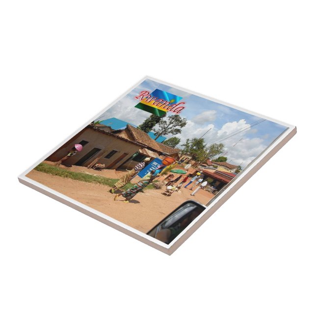 RW009 RWANDA, Kigali, Butare, Afrika, Fliese (Seite)