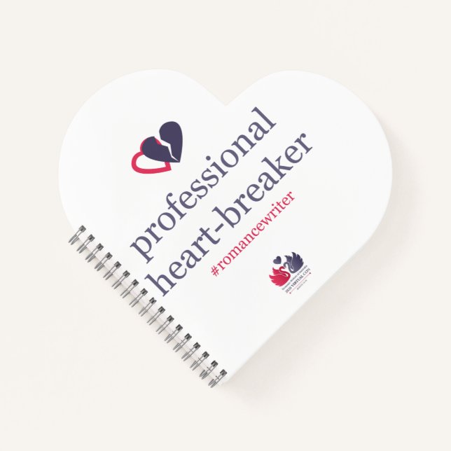 RWA 2020 Virtual Conference Heart Notes Notizbuch (Vorderseite)