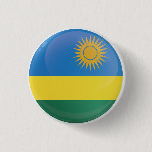 Rwanda Round Icon Flag Button