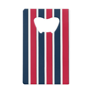 RWB Baseball-Coordstreifen 1-KARTEN-FLASCHENOPENER Kreditkarten Flaschenöffner