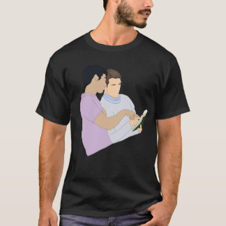 Rwrb - rot und königsblau - Nick und Taylor T-Shirt