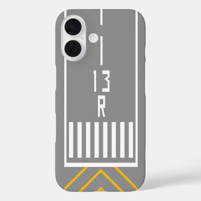 RWY-Schwellenwert 13R Case-Mate iPhone Hülle (Rückseite)