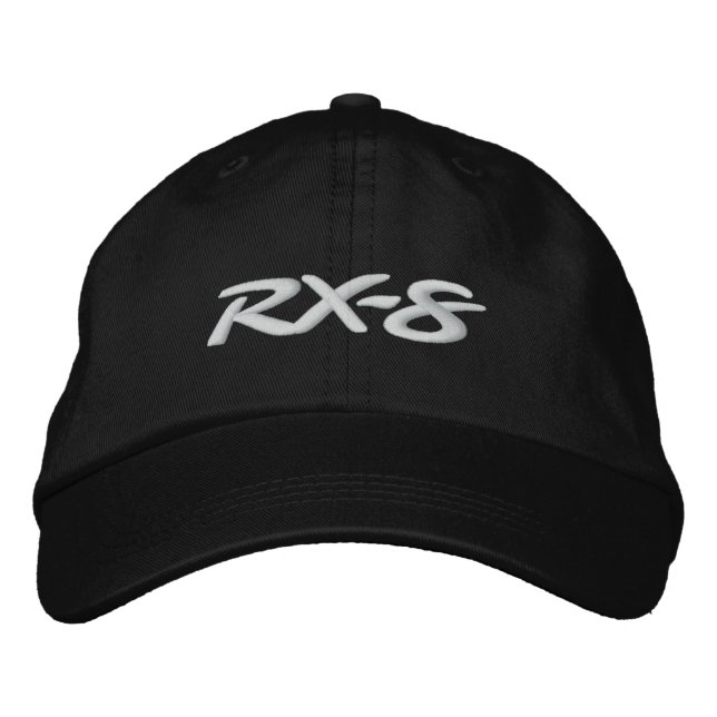 RX8-Baseball-Cap-Hat bestickt Bestickte Baseballkappe (Vorderseite)