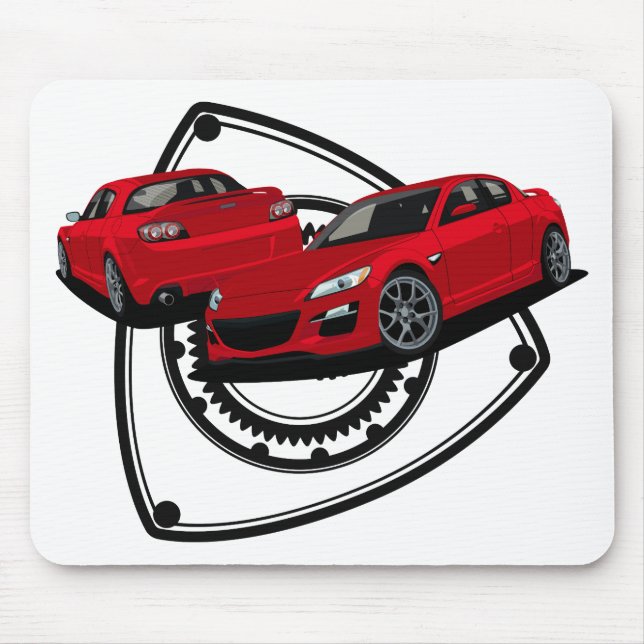 Rx8 Rotary Mousepad (Vorne)
