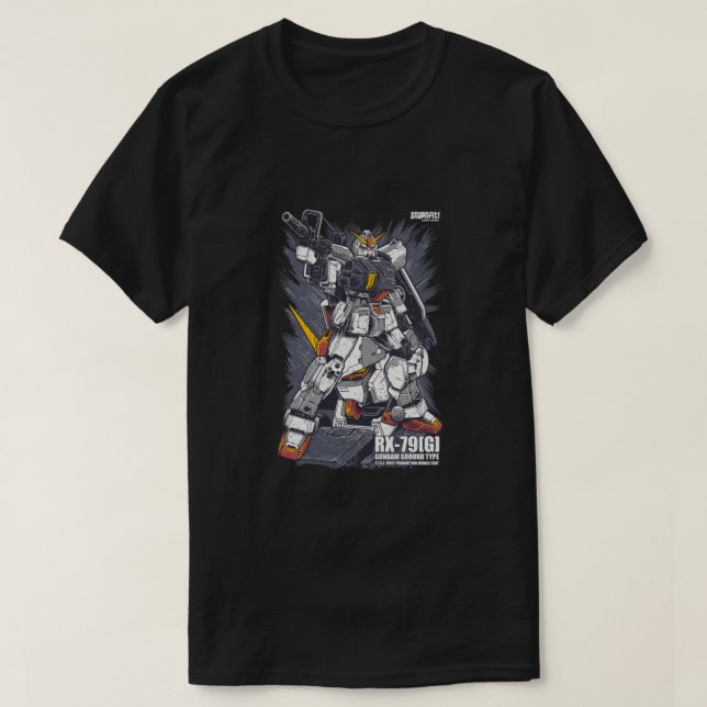 RX 79 G Gundam Essential T-Shirt (Design vorne)