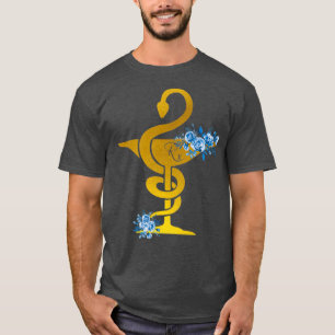 Rx Caduceus Art Bowl of Hygieia 3 T-Shirt
