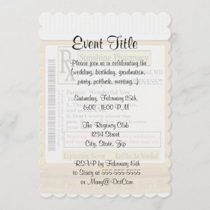 RX Funny Happiness Prescript Einladung