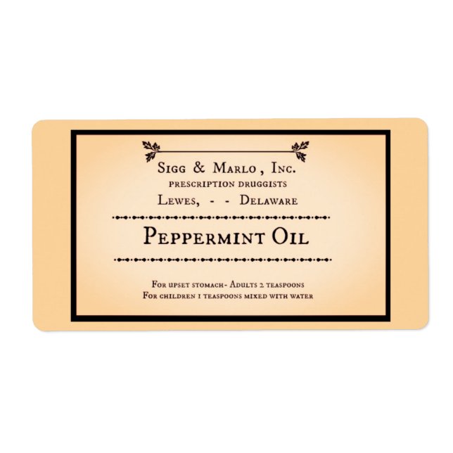 RX Lable / old -Vintag / pepermint (Vorne)