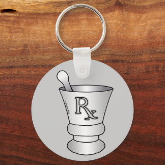 RX Mortar Pestle Schlüsselanhänger