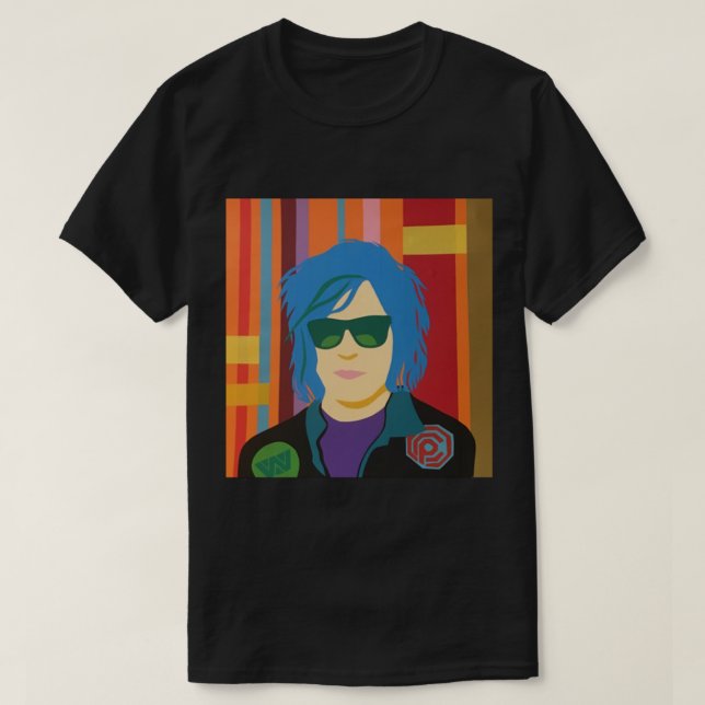 Ryan Adams Pop Art Premium T-Shirt (Design vorne)