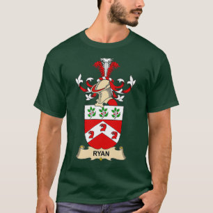 Ryan Coat of Arms Familienwappen T-Shirt