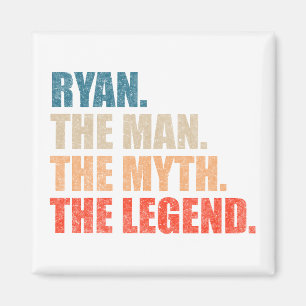 Ryan der Mann der Mythos der Legende Magnet