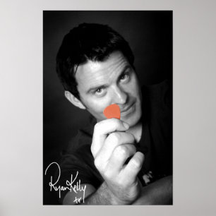 Ryan Kelly Music - Plakat "signed" - Pick