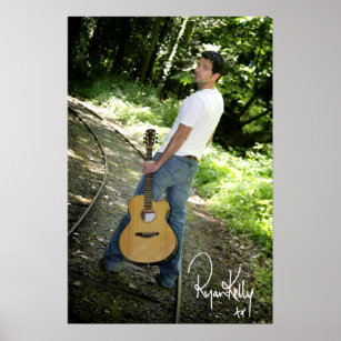 Ryan Kelly Music - Plakat "signed" - Tracks