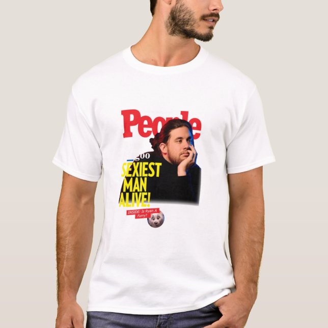 Ryan Magee Sexiest Mann lebend COO von Supermega  T-Shirt (Vorderseite)