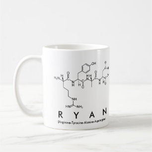 Ryan-Peptidnamen-Tasse Tasse
