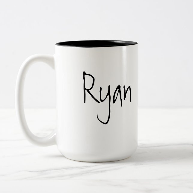 Ryan-TASSE Zweifarbige Tasse (Links)
