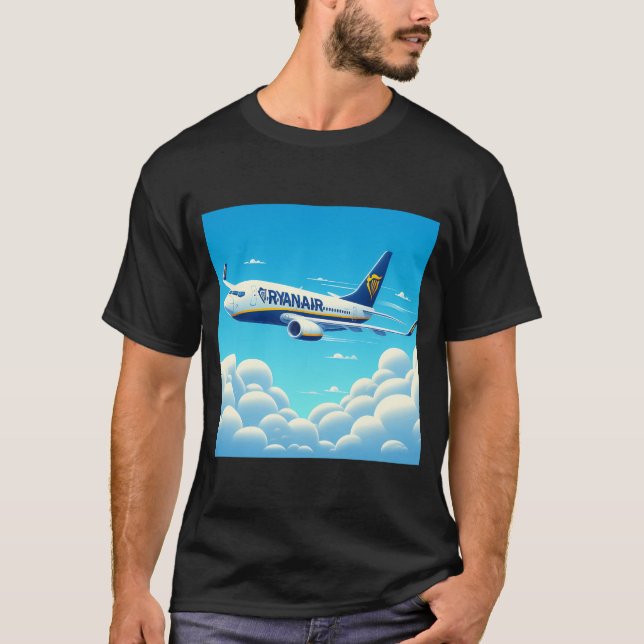 Ryanair 737-800 T-Shirt (Vorderseite)