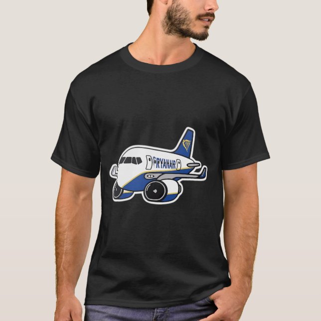 Ryanair 737-800 T-Shirt (Vorderseite)