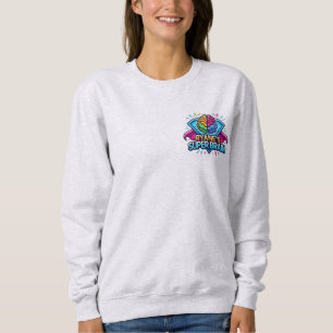 Ryane's Super Brain - Frauencrewneck Sweatshirt