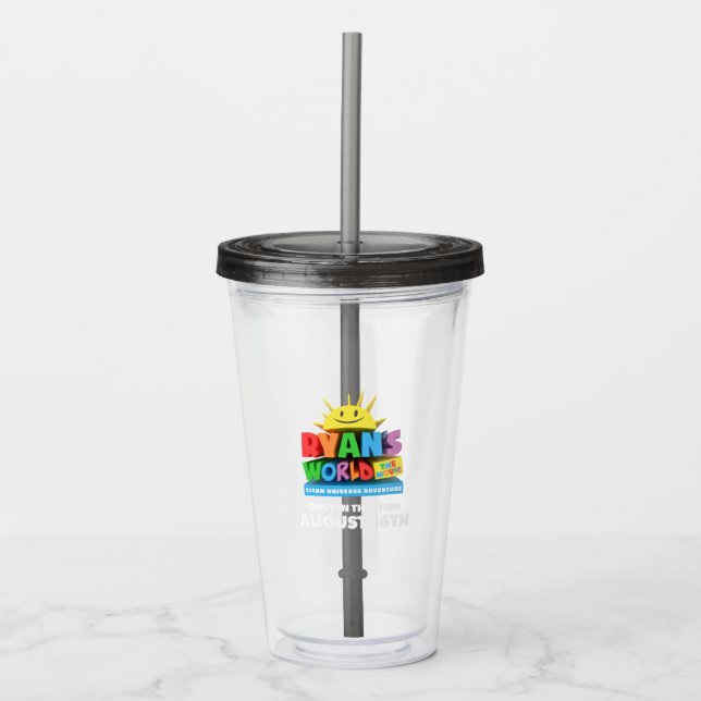 Ryans World: Tumbler Acryltrinkbecher (Vorderseite)