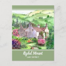 Rydal Mount, William Wordsworth's Zuhause Postkarte