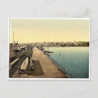 Ryde, Pier, Isle of Wight, England, Foto Postkarte