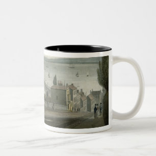 Ryde, von 'einer Reise um Großbritannien Undertak Zweifarbige Tasse