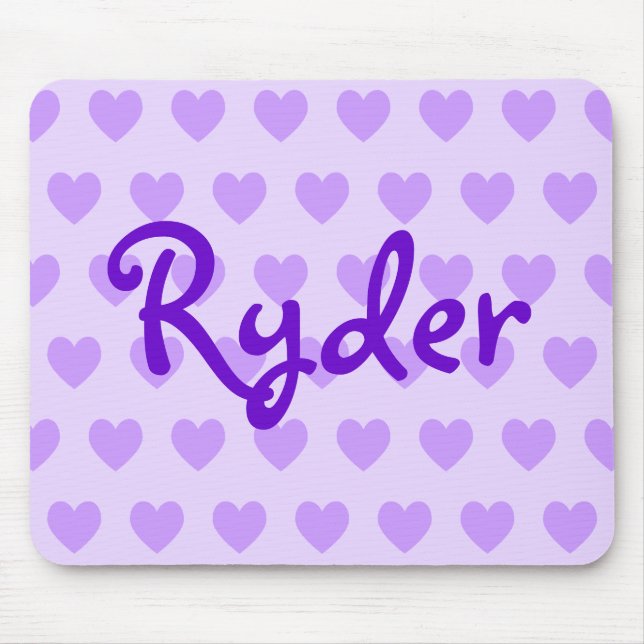 Ryder in Lila Mousepad (Vorne)