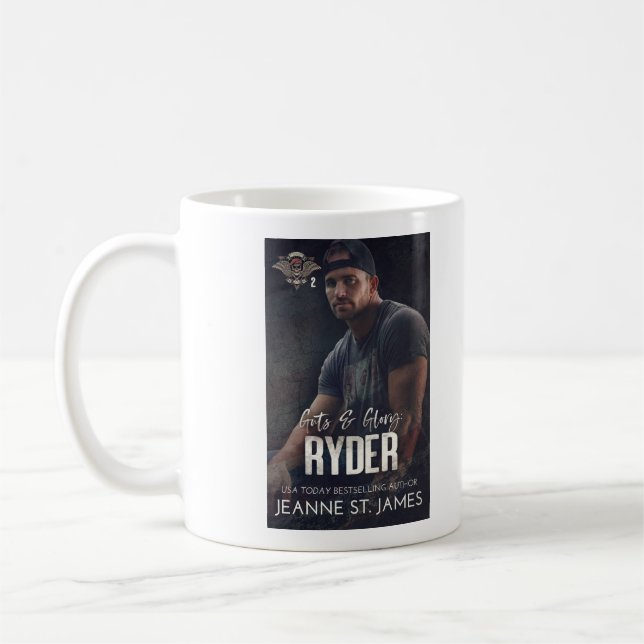 Ryder Zitat - Eingeweide u. Ruhm-Tasse Kaffeetasse (Links)
