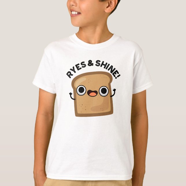 Ryes and Shine Funny Bread Pub T-Shirt (Vorderseite)