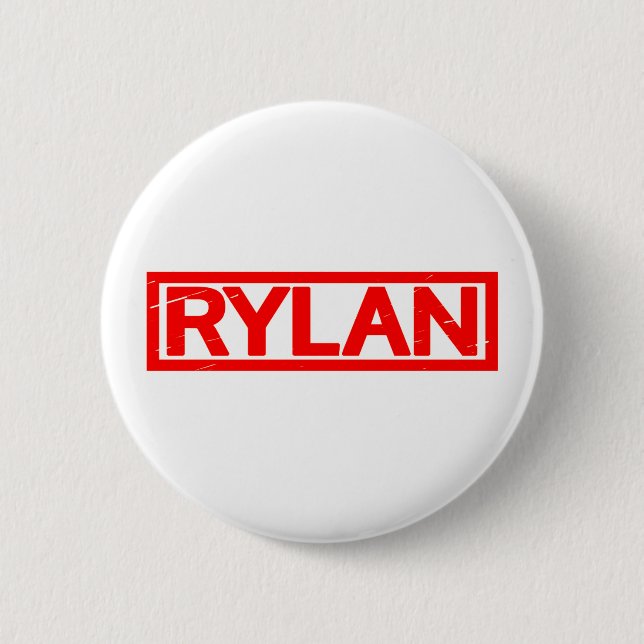 Rylan Briefmarke Button (Vorderseite)