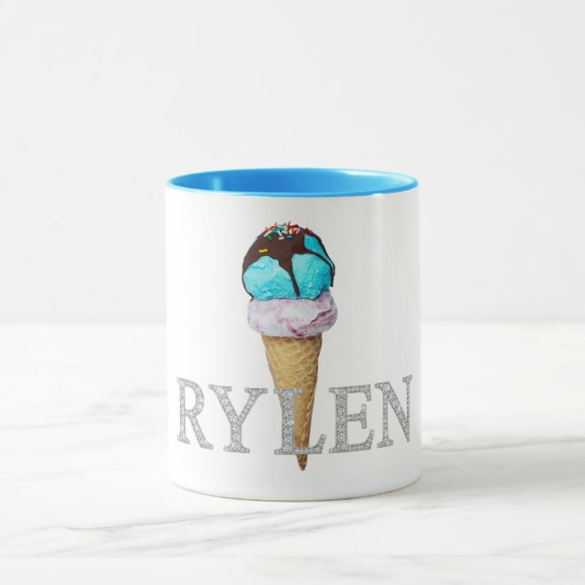 Rylen Eiscreme-Tasse Tasse (Zentrum)