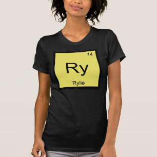 Rylie Name Chemie Element Periodensystem T-Shirt