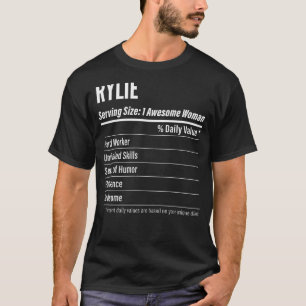 Rylie Nutritional Facts Serving Size Calories T-Shirt