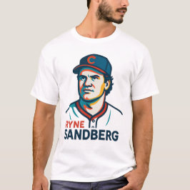 Ryne Sandberg Portrait T-Shirt