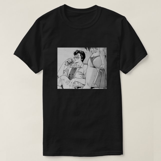ryo saeba pervert Classic T-Shirt (Design vorne)